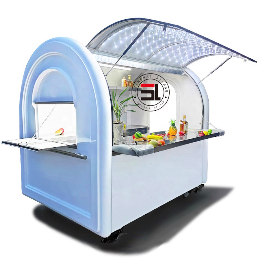 Commercial Kitchen Trailer - Electric Fast Food Truck Trailer /