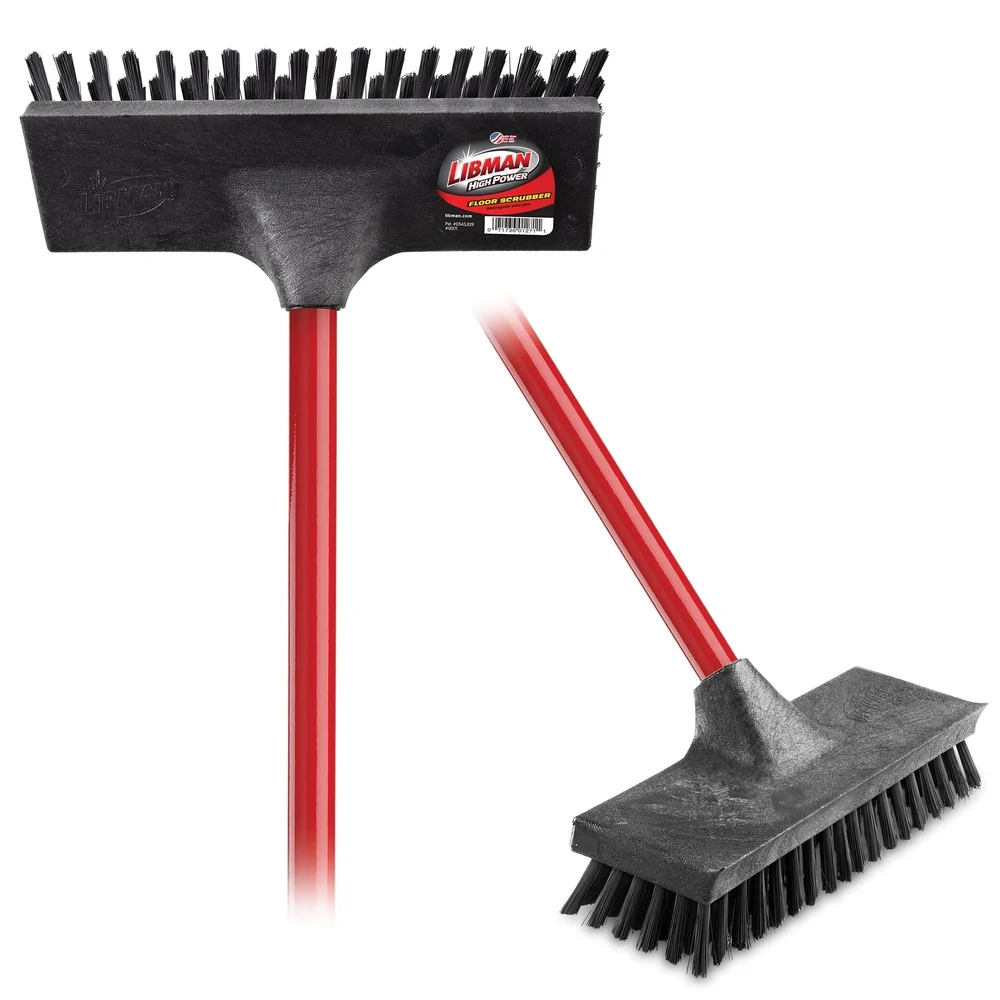 Commercial Kitchen In Residential Home - Heavy Duty Floor Scrub Brush Polypropylene