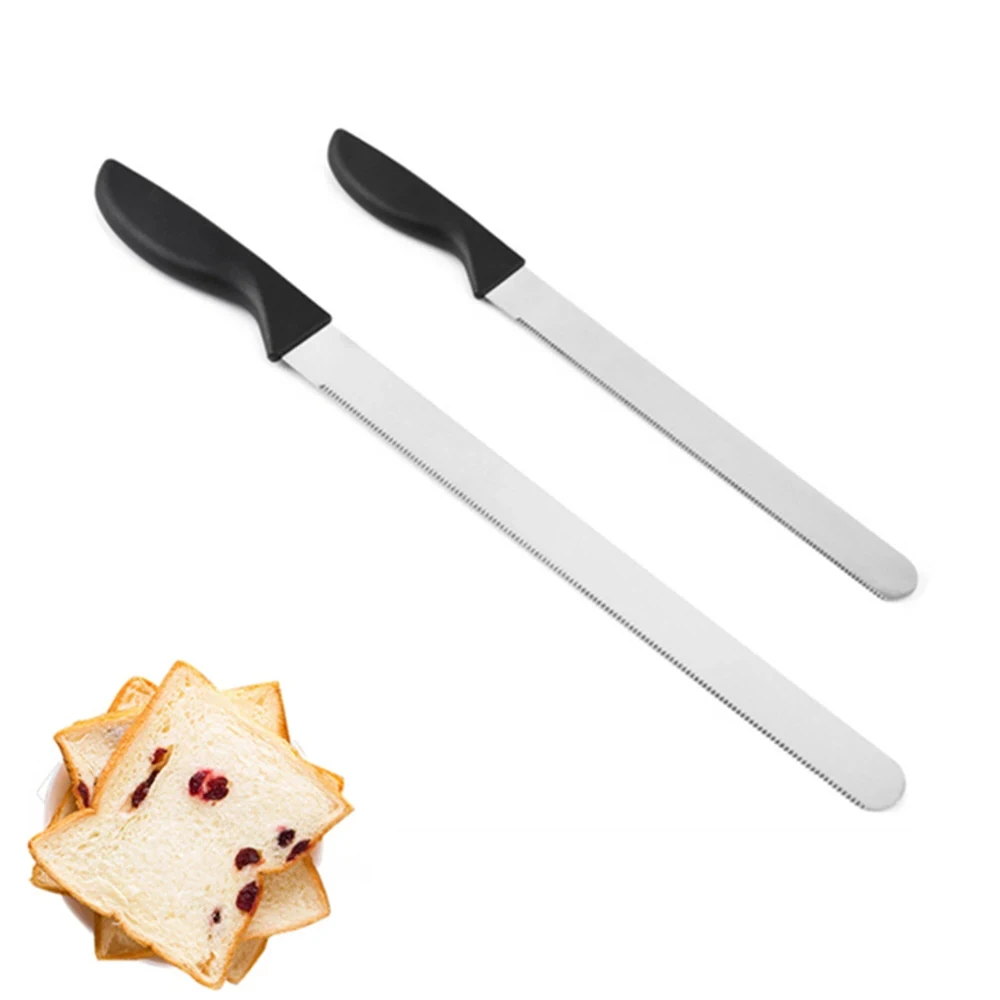 Commercial Bread Slicer - 10/12 Inch Best Serrated Edge Bread