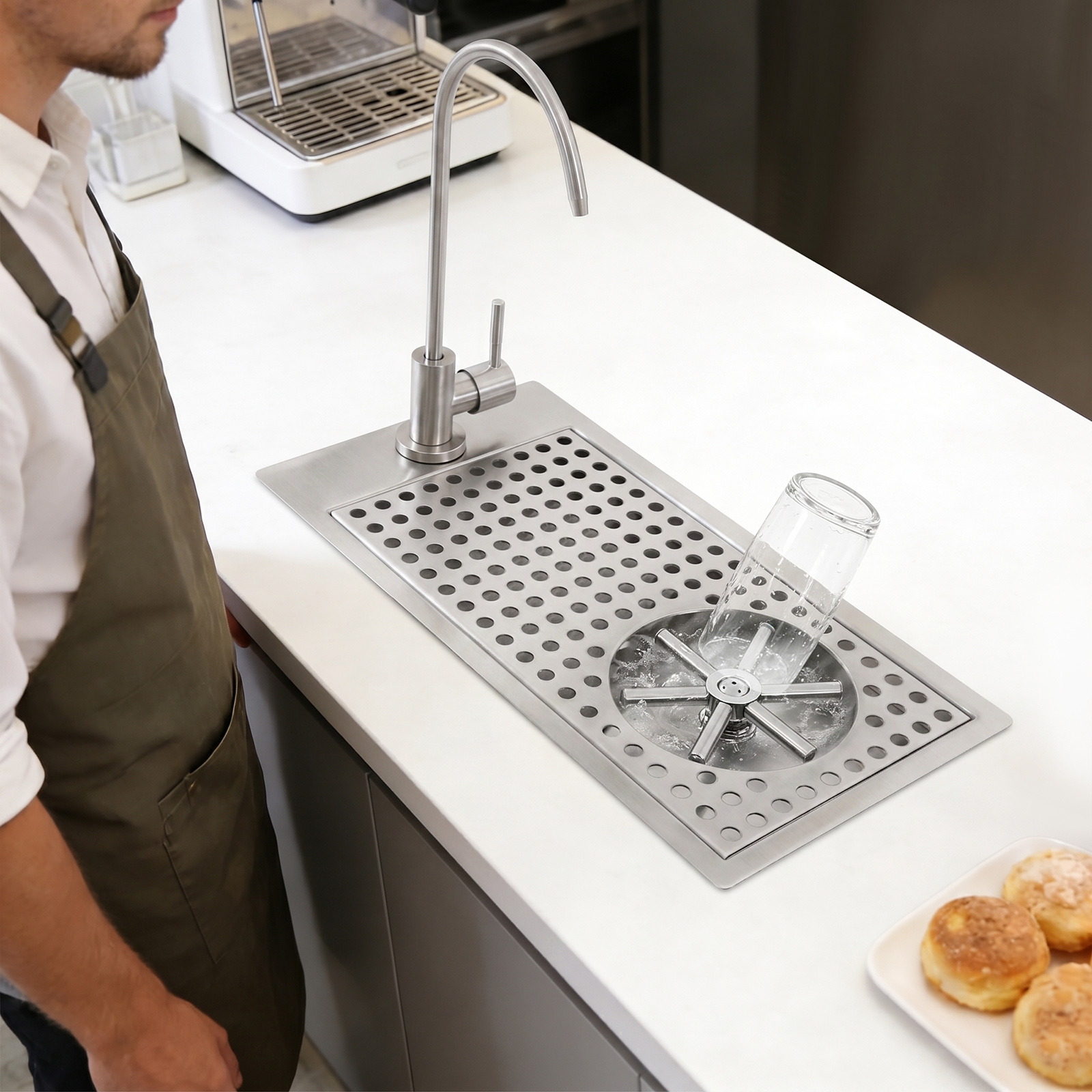 Commercial 304 Stainless Steel - Commercial Kitchen Installation incelemesi ve fiyatı