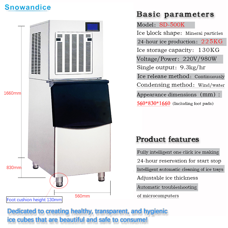 Commercial Large Electric Ice  - Commercial Ice Maker incelemesi ve fiyatı