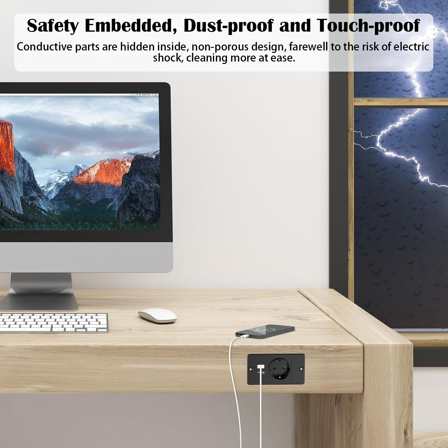 Embedded EU Power Strip with 2 - Commercial Kitchen In Residential Home incelemesi ve fiyatı