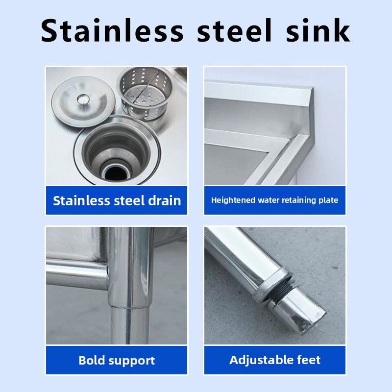 Stainless Steel Kitchen Sink S - Commercial Kitchen Rental incelemesi ve fiyatı