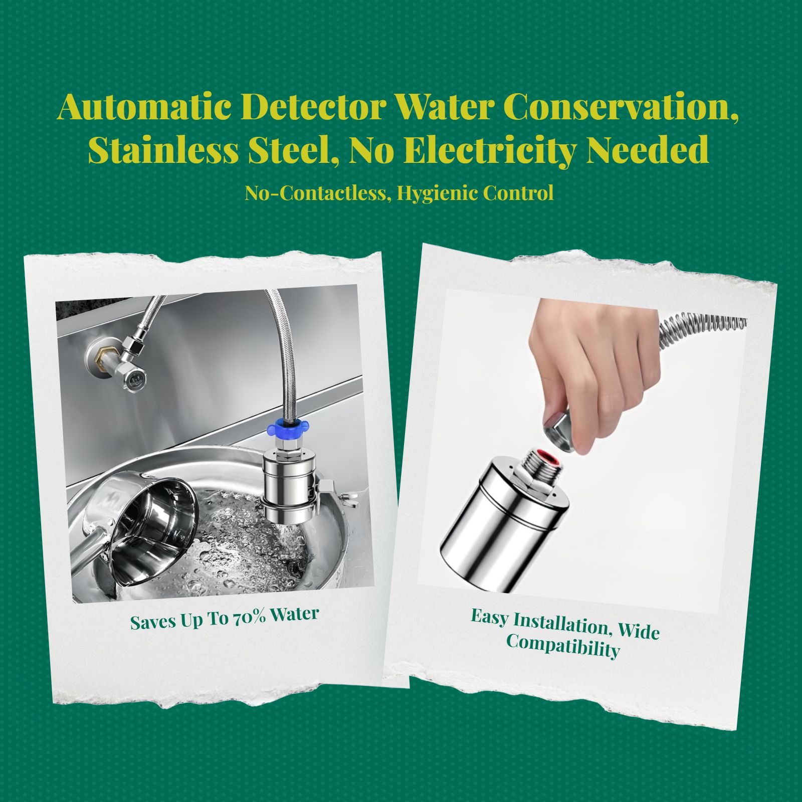 Water-Saving Kitchen Faucet, A - Commercial Kitchen Installation incelemesi ve fiyatı