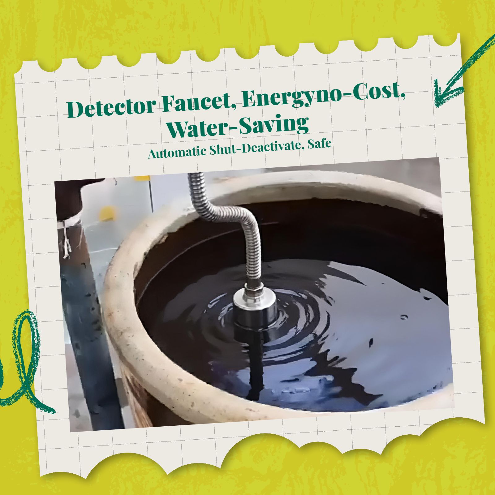 Water-Saving Kitchen Faucet, A - Commercial Kitchen Installation incelemesi ve fiyatı