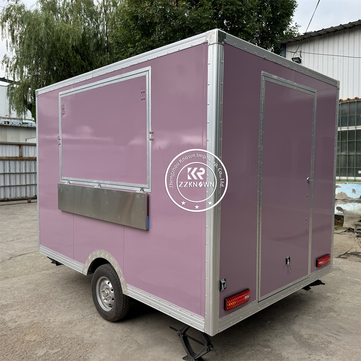 Mobile Fast Food Trailer Cart  - Commercial Kitchen Trailer incelemesi ve fiyatı