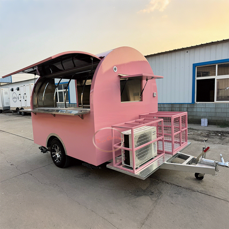 Commercial Standards Food Trai - Commercial Kitchen Trailer incelemesi ve fiyatı
