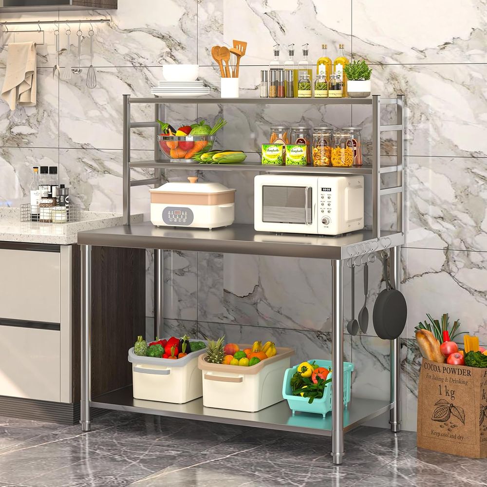 48x24 Stainless Steel Prep Tab - Commercial Kitchen Use incelemesi ve fiyatı