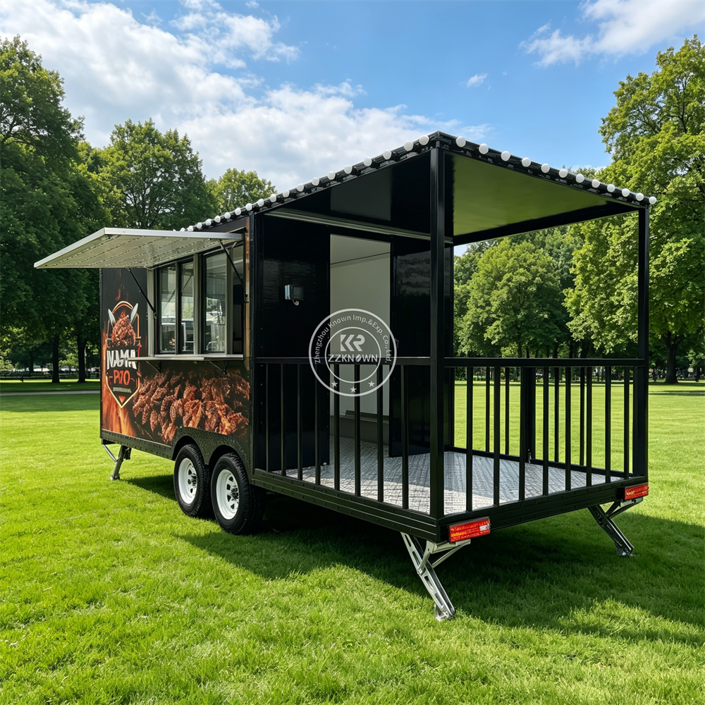 Custom Mobile Food Trailer Com - Commercial Kitchen Trailer incelemesi ve fiyatı