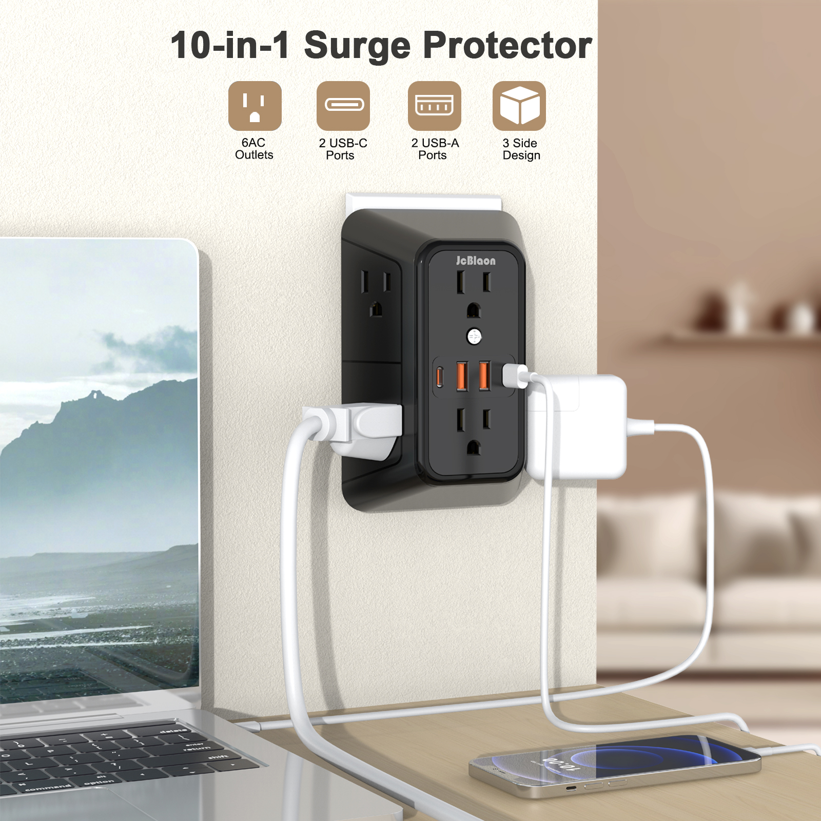 10-in-1 US Plug Power Strip,Su - Commercial Kitchen In Residential Home incelemesi ve fiyatı