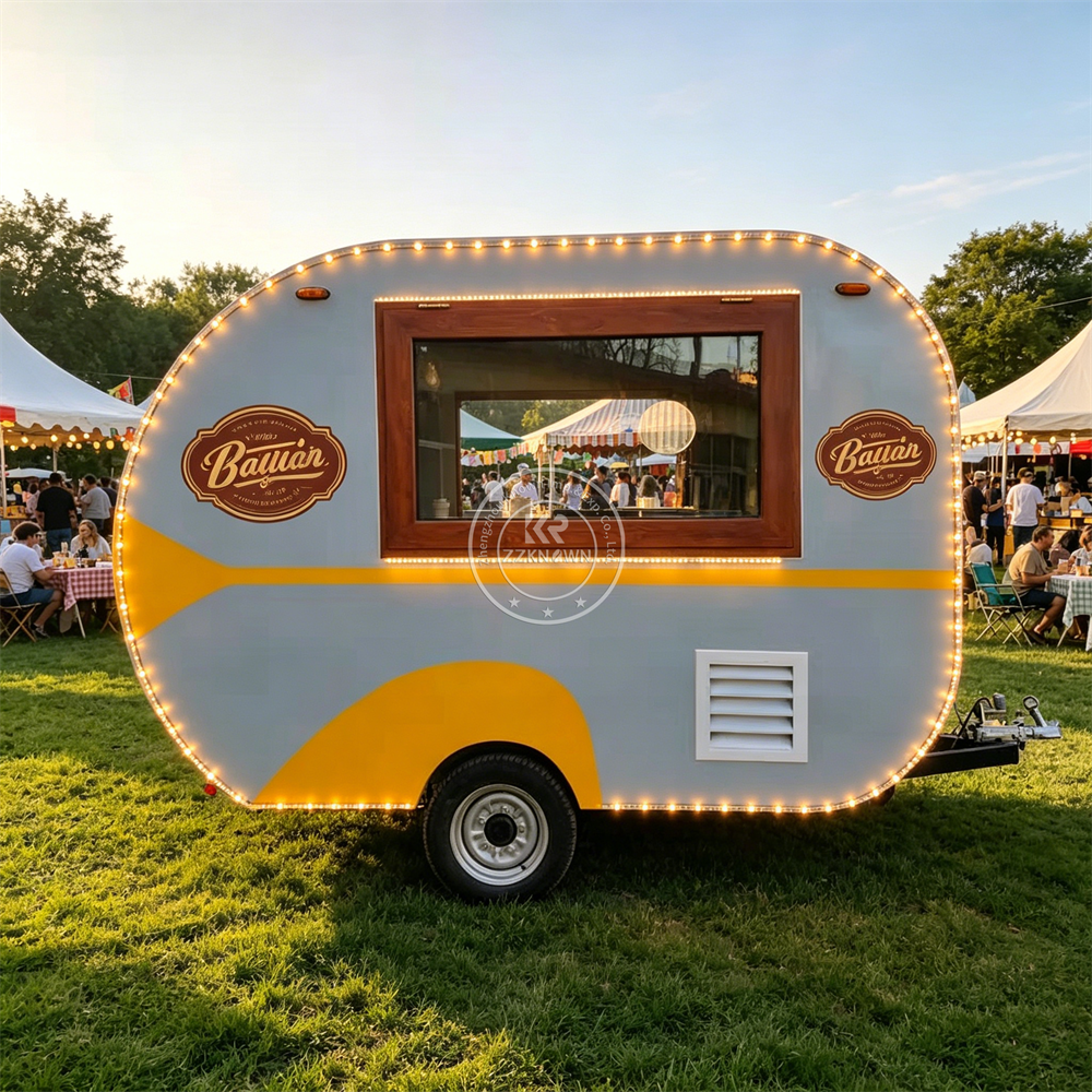 Stainless Steel Mobile Food Tr - Commercial Kitchen Trailer incelemesi ve fiyatı