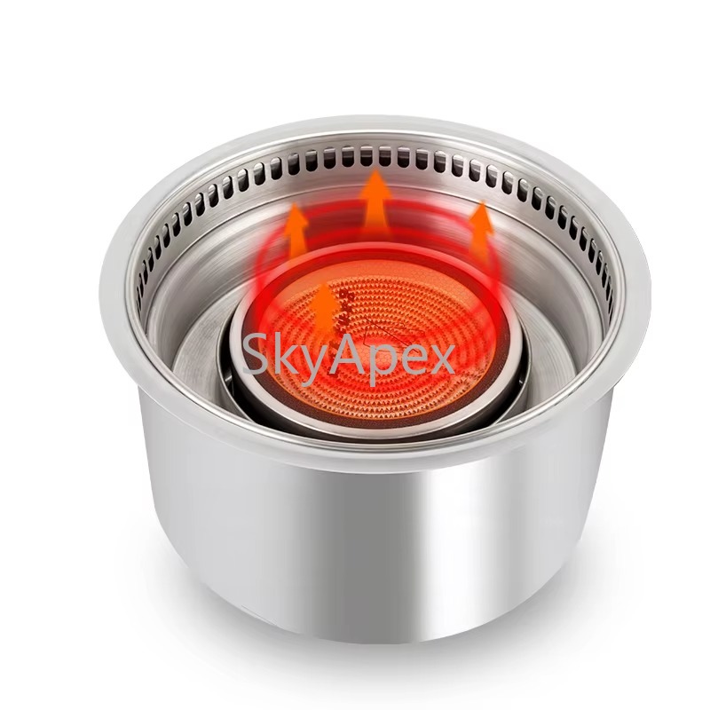 New Commercial 1500W Round Ele - Commercial Kitchen Installation incelemesi ve fiyatı