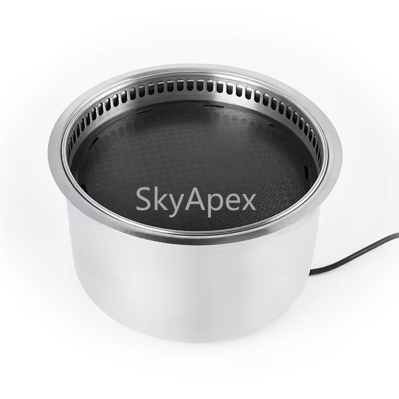 New Commercial 1500W Round Ele - Commercial Kitchen Installation incelemesi ve fiyatı