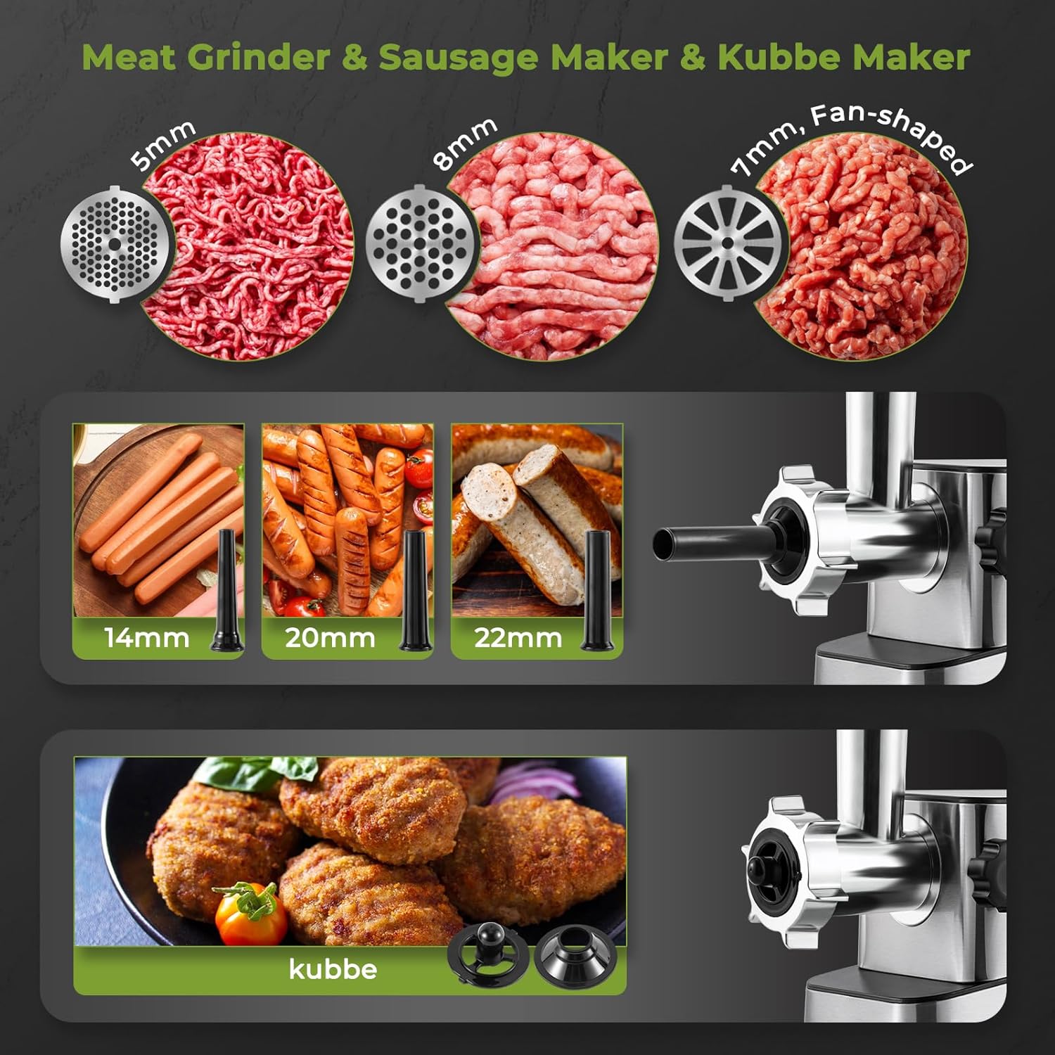 3200W Electric Meat Grinder &  - Meat Grinder Electric incelemesi ve fiyatı