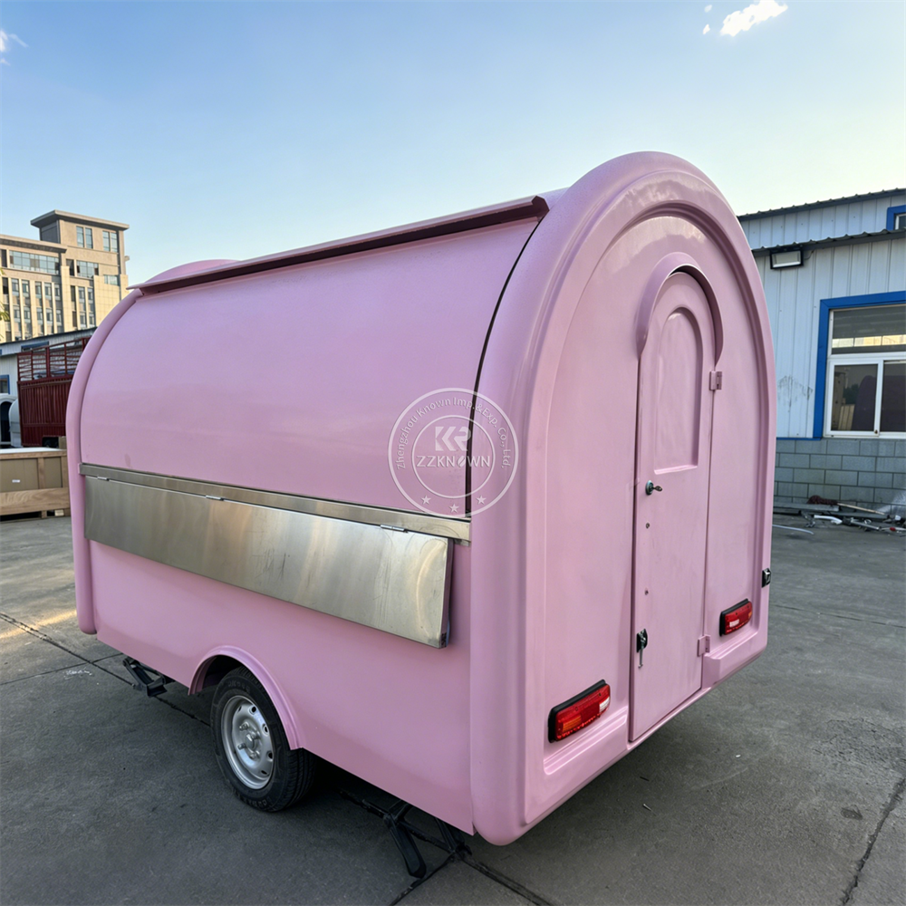 Stainless Steel Mobile BBQ Foo - Commercial Kitchen Trailer incelemesi ve fiyatı