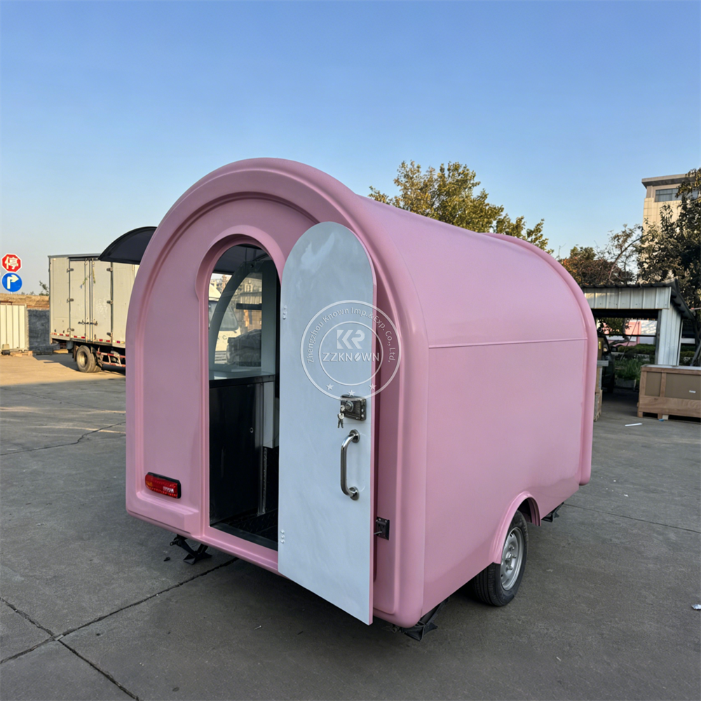 Stainless Steel Mobile BBQ Foo - Commercial Kitchen Trailer incelemesi ve fiyatı