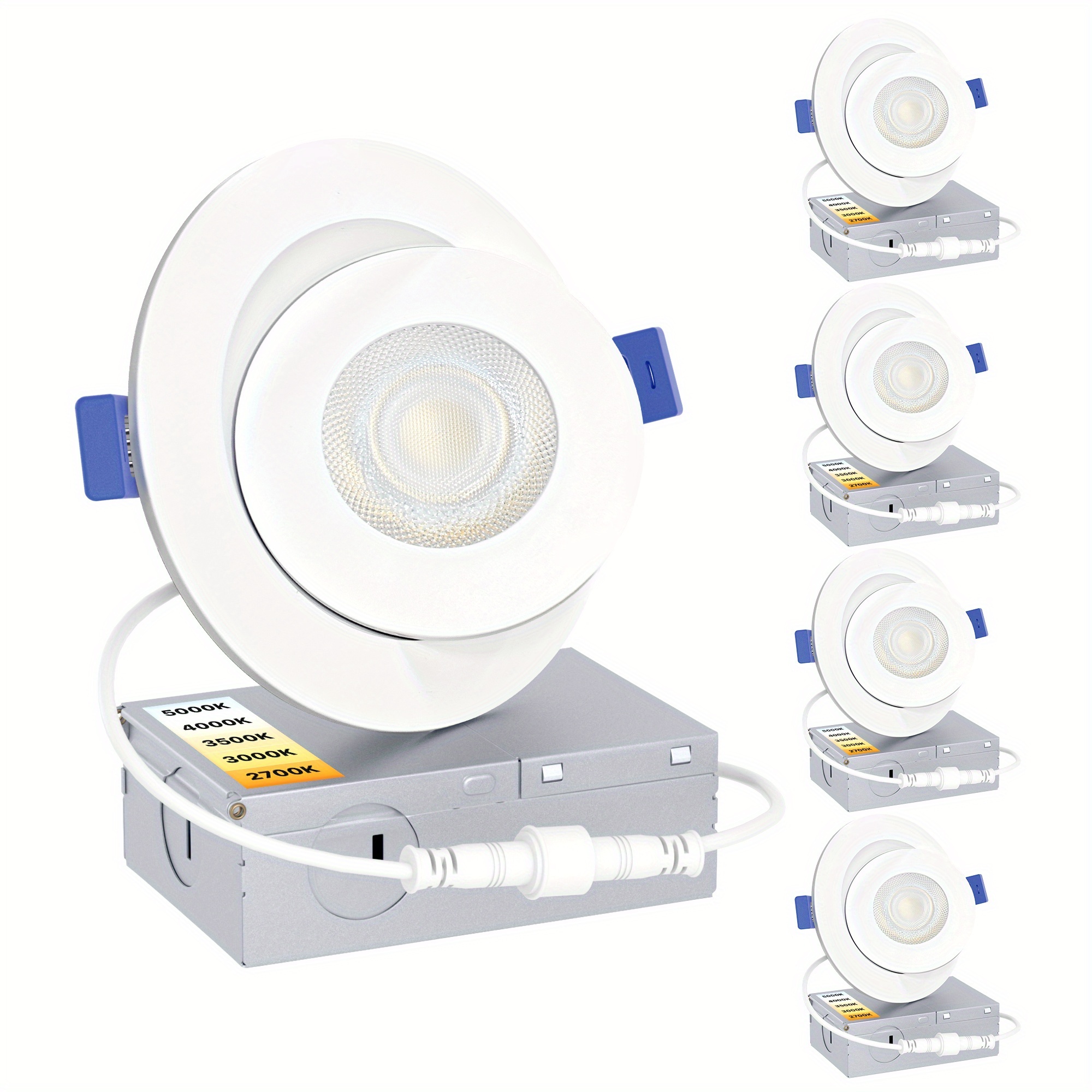 4/6/12 Pack 4-Inch Gimbal LED  - Commercial Kitchen In Residential Home incelemesi ve fiyatı
