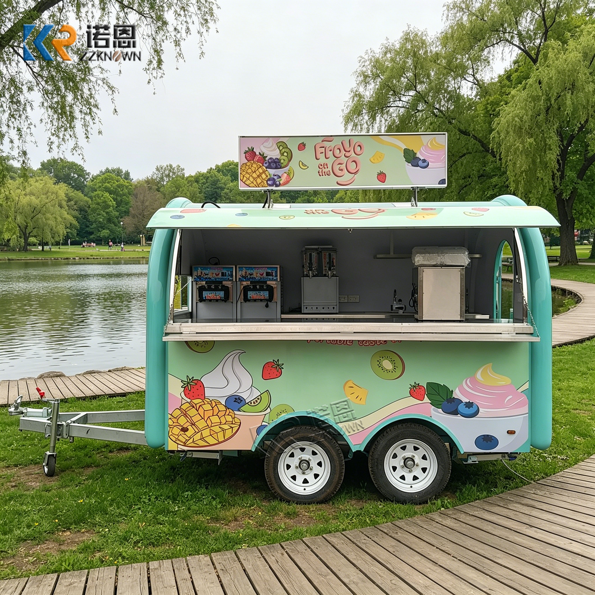 Mobile Food Trailer Commercial - Commercial Kitchen Trailer incelemesi ve fiyatı