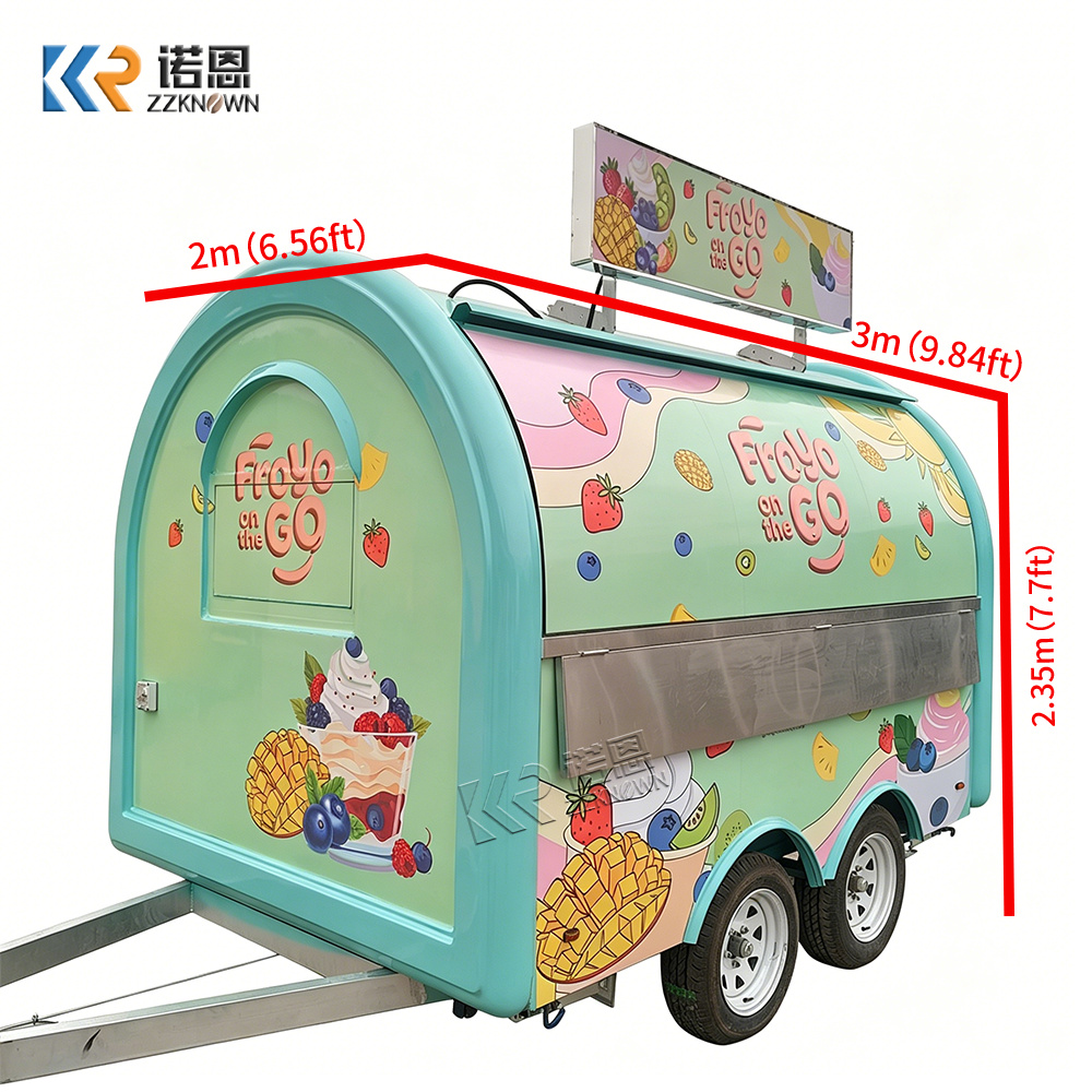 Mobile Food Trailer Commercial - Commercial Kitchen Trailer incelemesi ve fiyatı