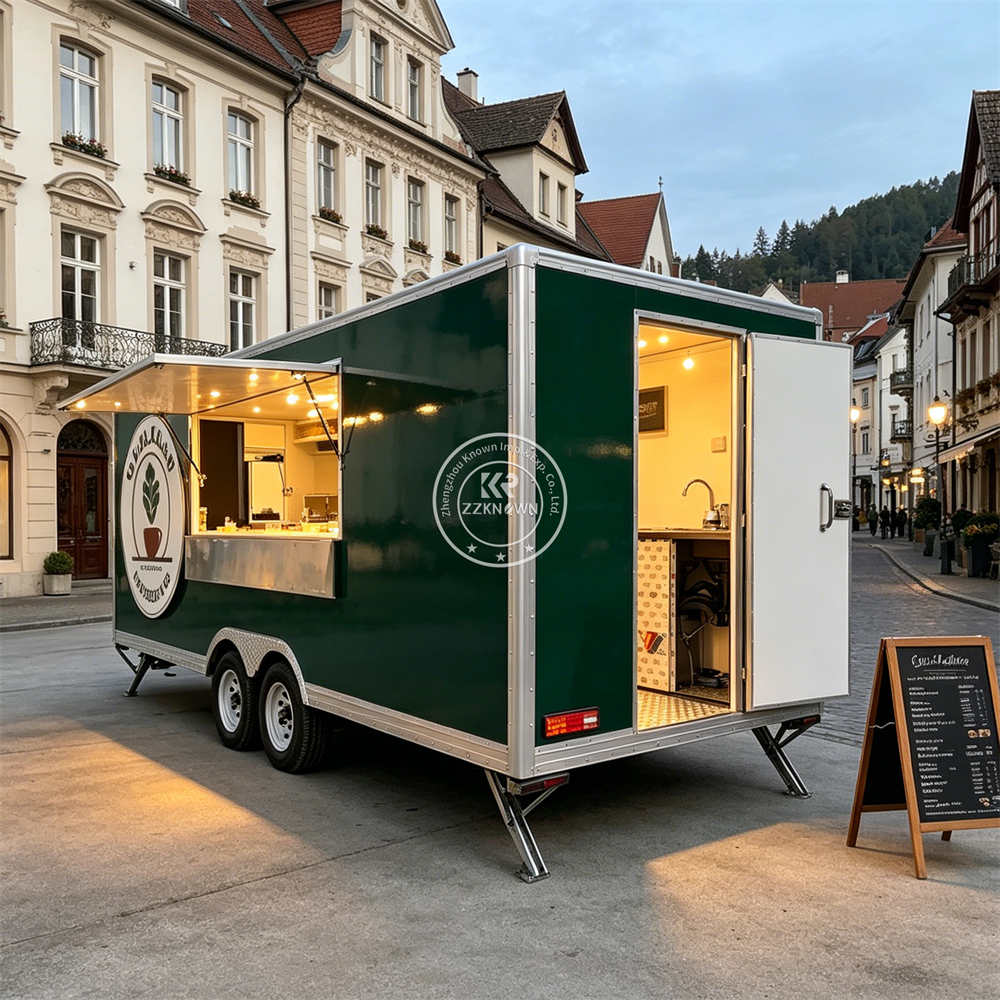 Mobile Food Truck Concession T - Commercial Kitchen Trailer incelemesi ve fiyatı