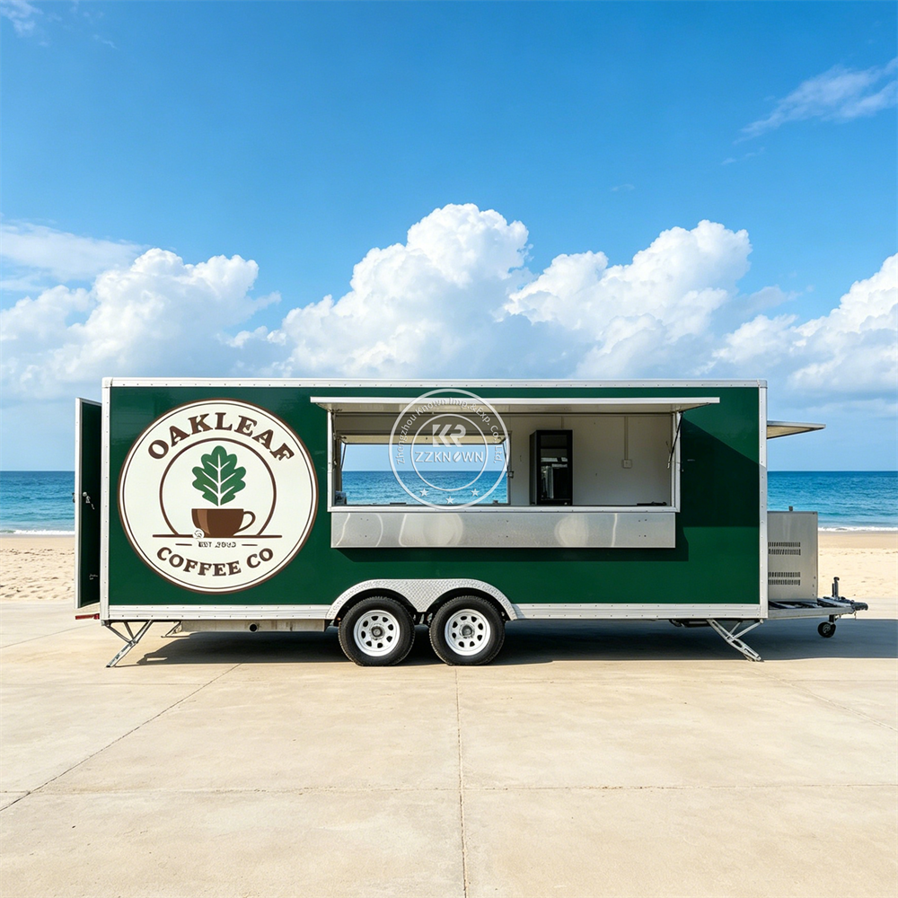 Mobile Food Truck Concession T - Commercial Kitchen Trailer incelemesi ve fiyatı