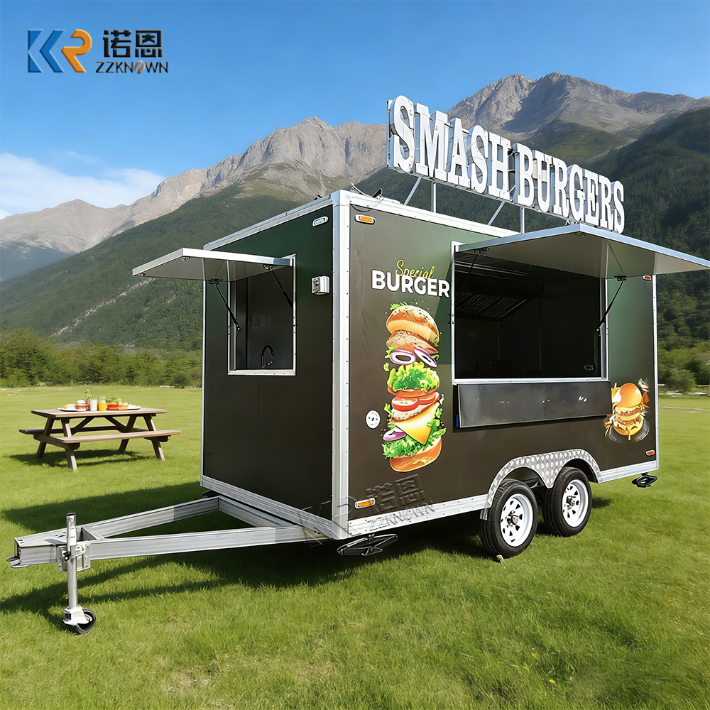Custom Small Food Truck Custom - Commercial Kitchen Trailer incelemesi ve fiyatı