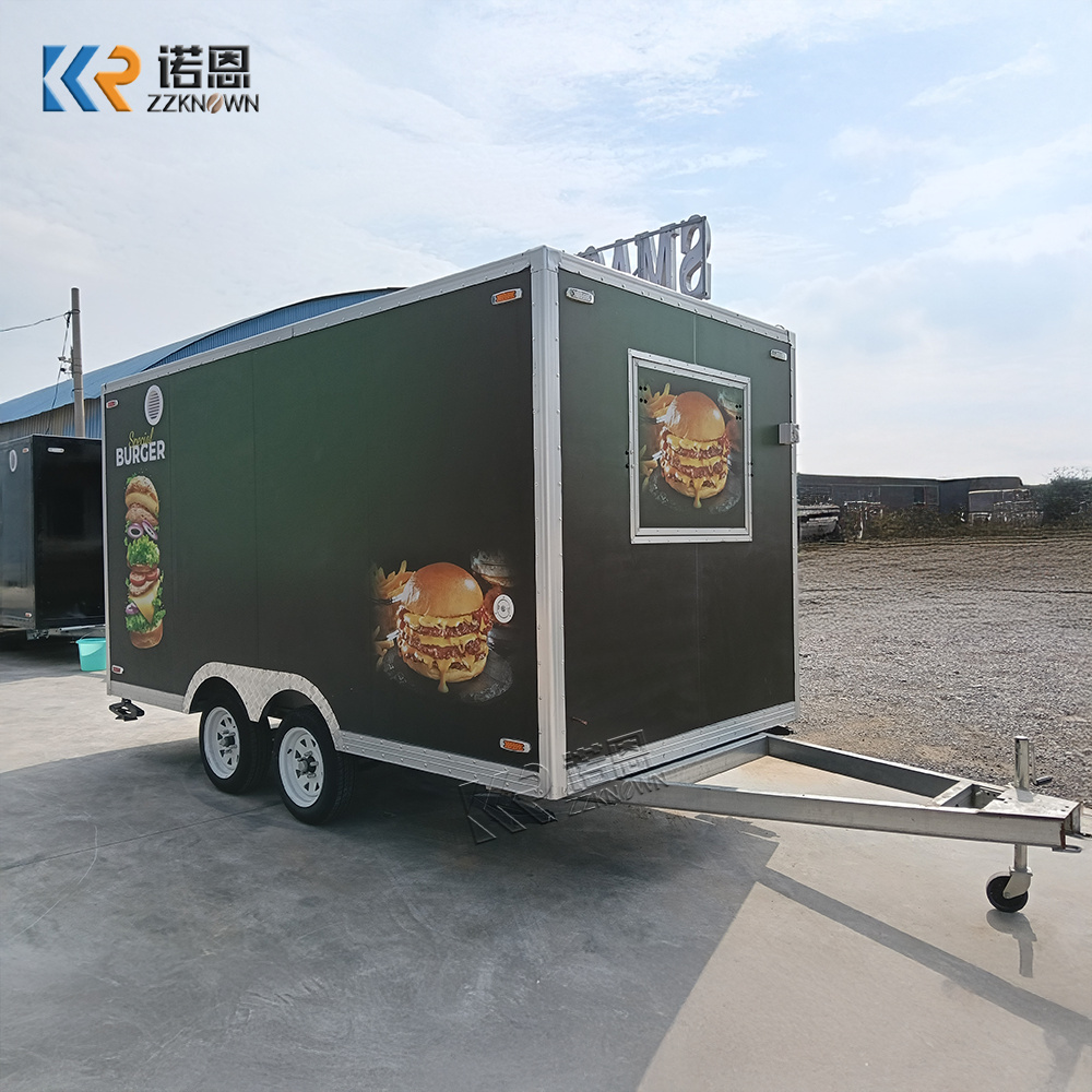 Custom Small Food Truck Custom - Commercial Kitchen Trailer incelemesi ve fiyatı