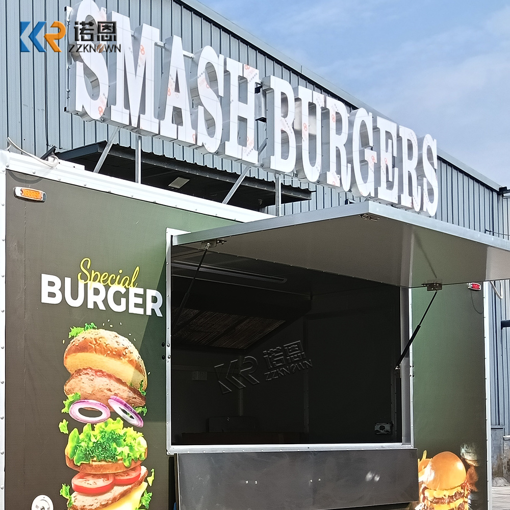 Custom Small Food Truck Custom - Commercial Kitchen Trailer incelemesi ve fiyatı