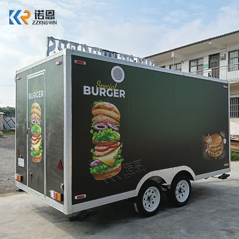 Custom Small Food Truck Custom - Commercial Kitchen Trailer incelemesi ve fiyatı