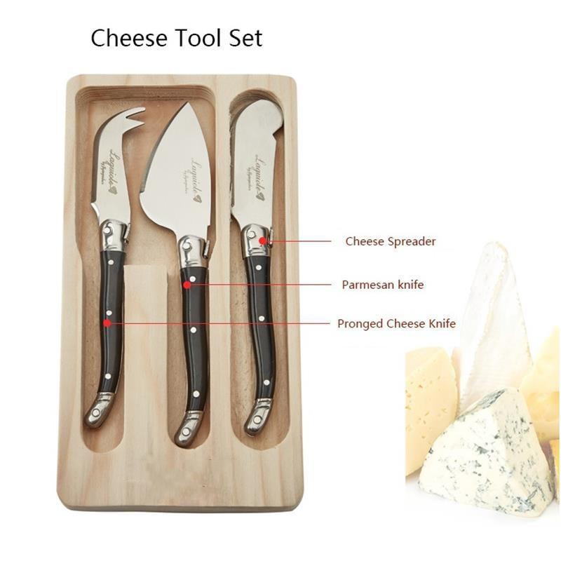 3pcs Laguiole Cheese Knife set - Commercial Bread Slicer incelemesi ve fiyatı