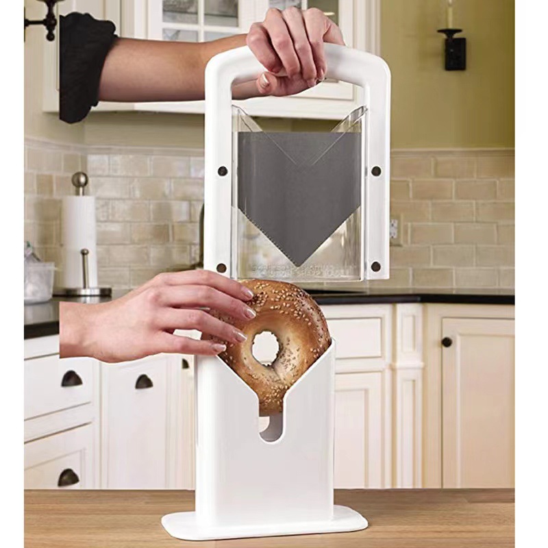 Bagel Cutter Slicer with Safet - Commercial Bread Slicer incelemesi ve fiyatı