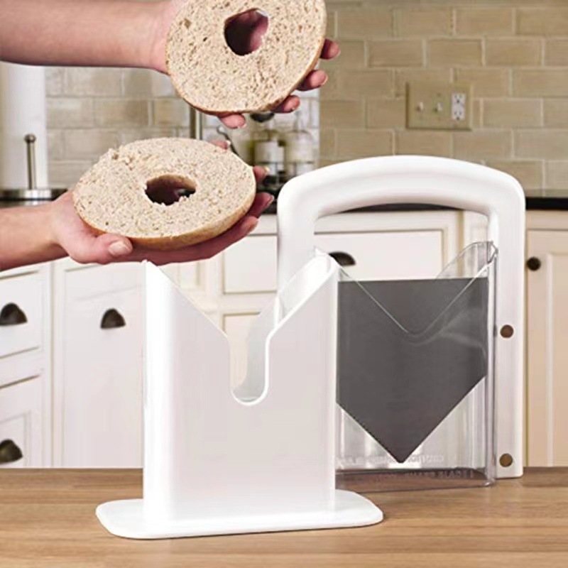 Bagel Cutter Slicer with Safet - Commercial Bread Slicer incelemesi ve fiyatı