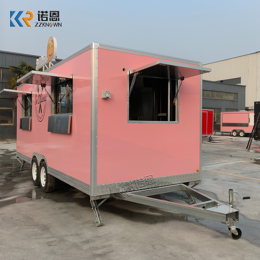 High Quality Food Truck Commer - Commercial Kitchen Trailer incelemesi ve fiyatı