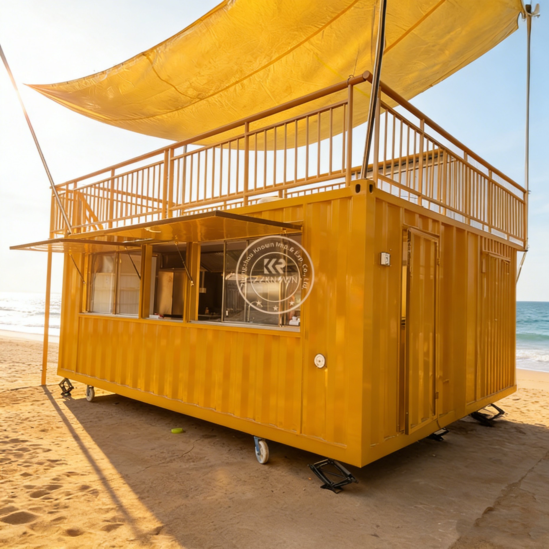 Expandable Food Truck Containe - Commercial Kitchen Trailer incelemesi ve fiyatı