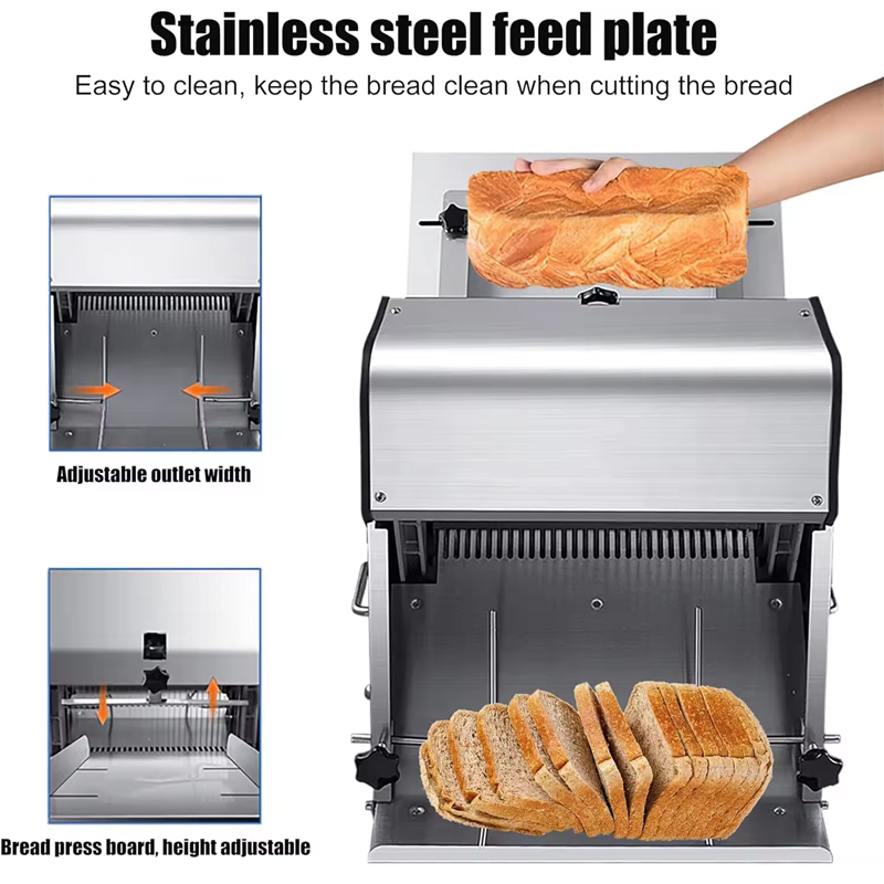 Electric Bread Slice Cutter Co - Commercial Bread Slicer incelemesi ve fiyatı