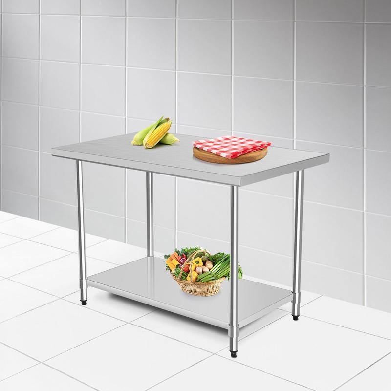 30 x 48 Inch Stainless Steel T - Commercial Kitchen Tables incelemesi ve fiyatı