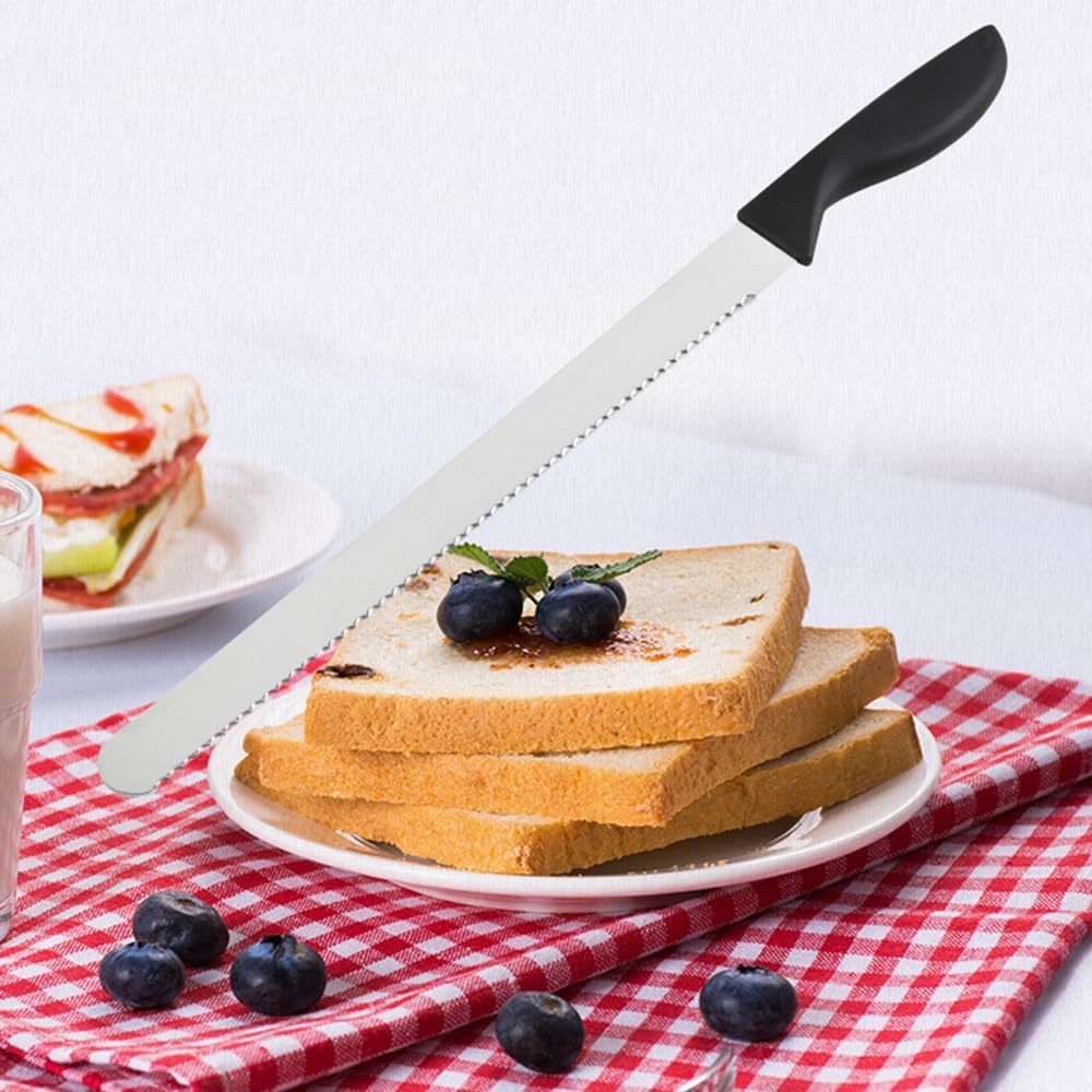 10/12 Inch Best Serrated Edge  - Commercial Bread Slicer incelemesi ve fiyatı