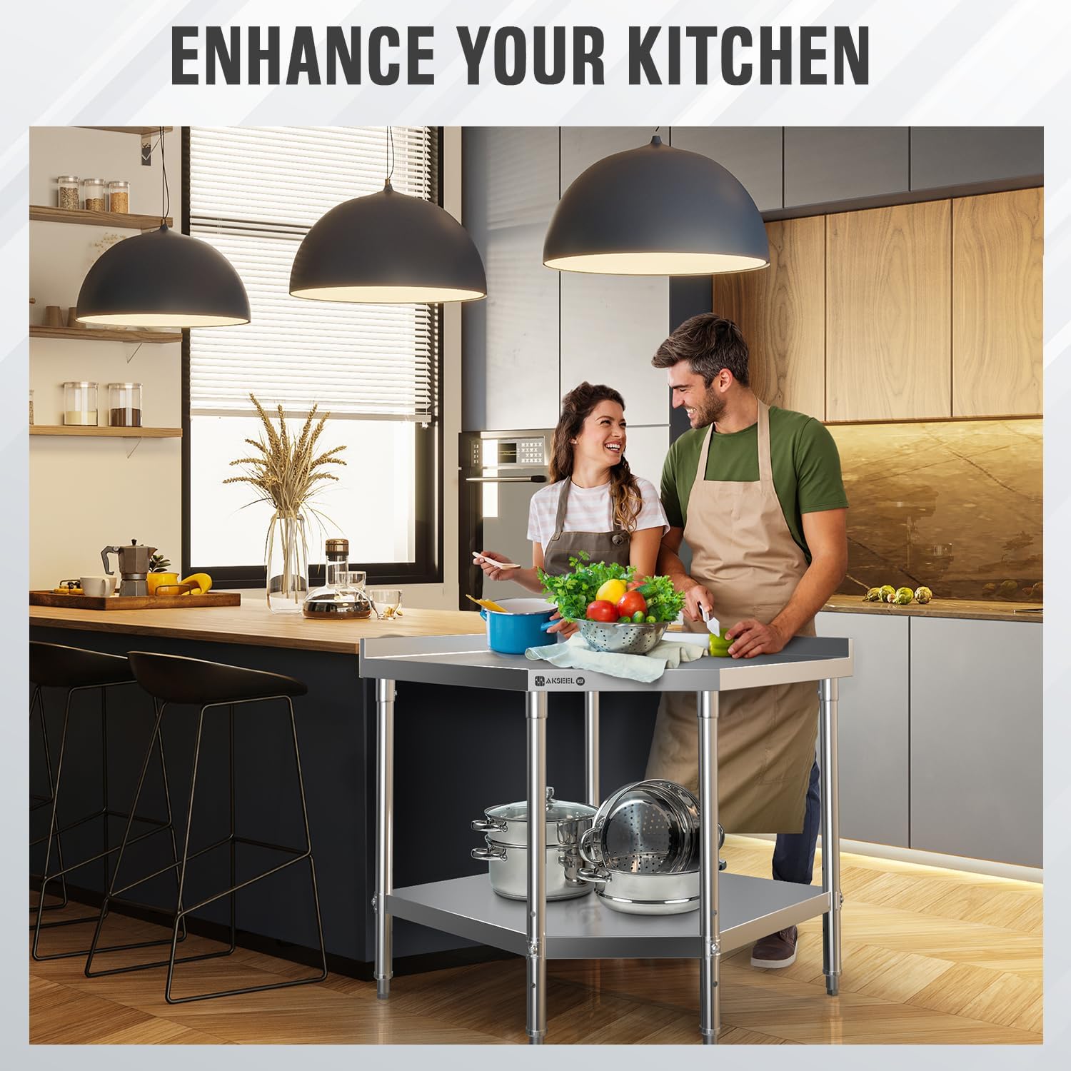 Stainless Steel Corner Work Ta - Commercial Kitchen Tables incelemesi ve fiyatı
