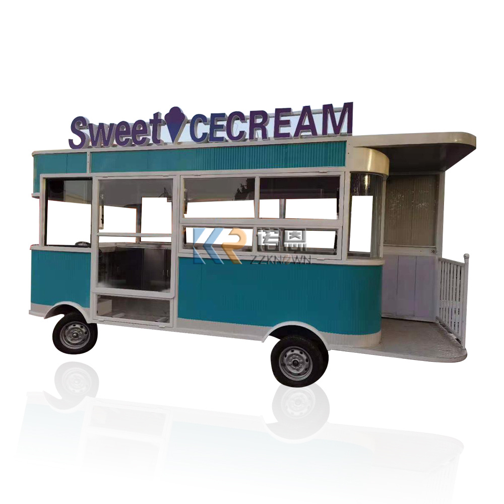 In Stock 5M Mobile Food Truck  - Commercial Kitchen Trailer incelemesi ve fiyatı