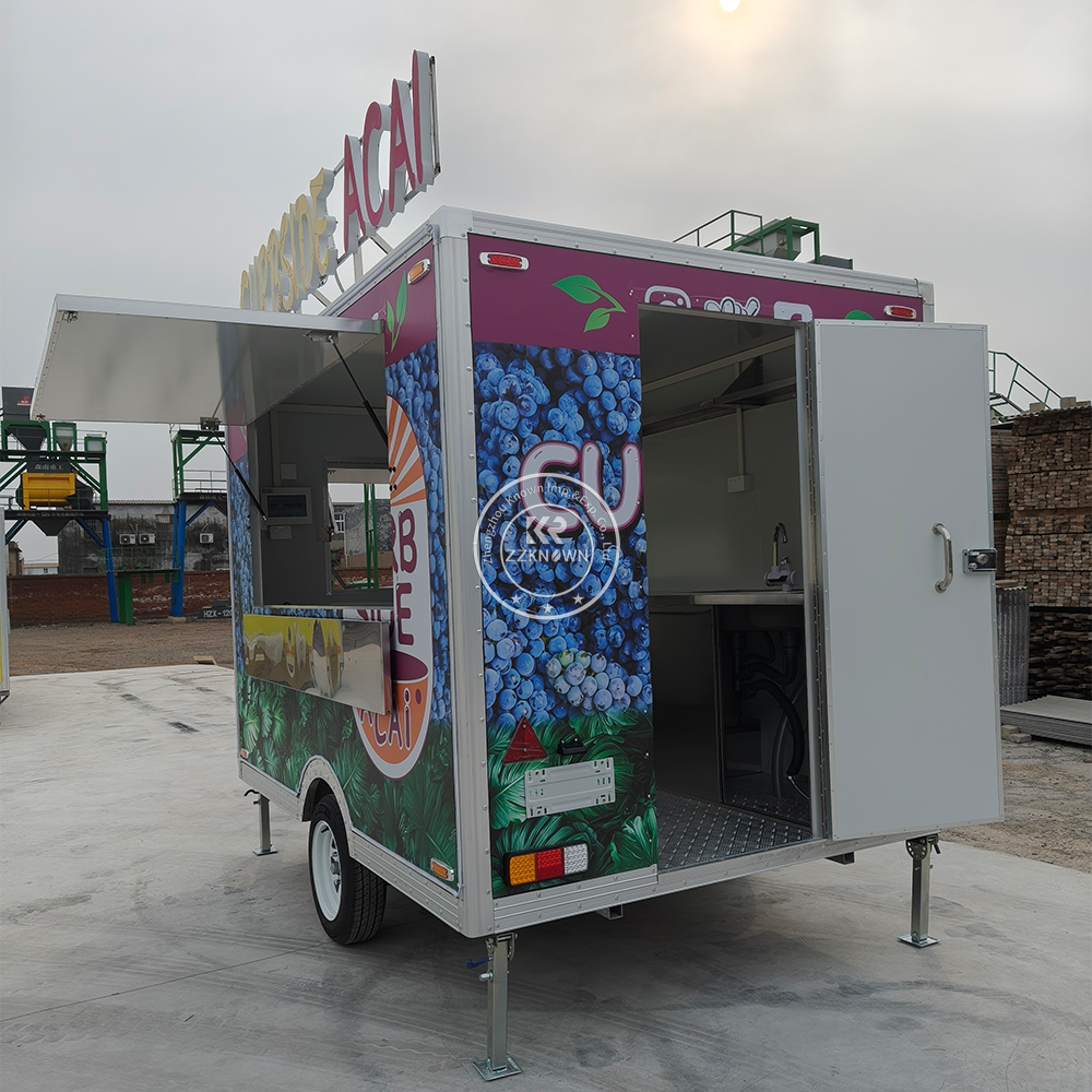 Mobile Food Cart Burger BBQ Co - Commercial Kitchen Trailer incelemesi ve fiyatı